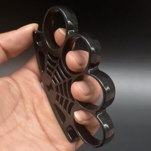 Spider four finger brass knuckles
