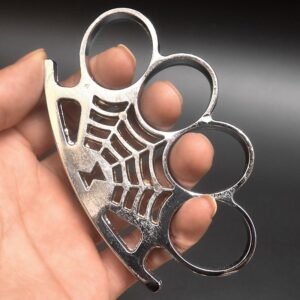 Spider four finger brass knuckles