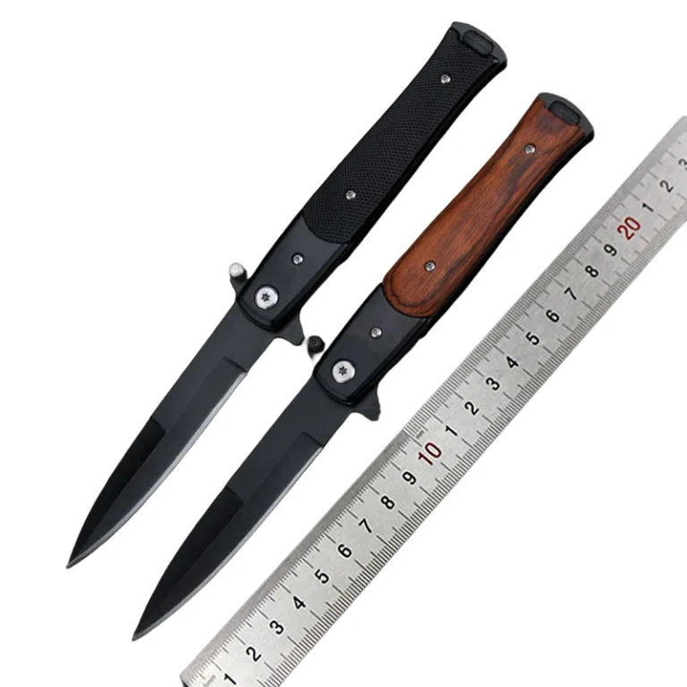 Outdoor folding swordfish camping tactical knife high hardness collector mini knife multi-function survival knife
